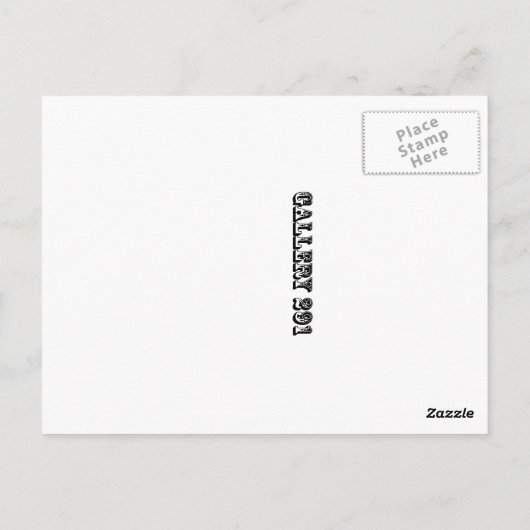 1920年代のファッション ポストカード (裏面)