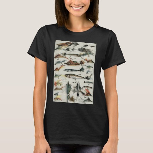 1920年代のフライフィッシング Tシャツ (正面)