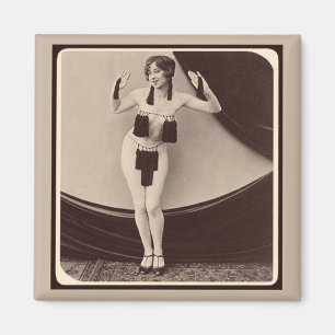 1920年代のフラッパーガール    マグネット