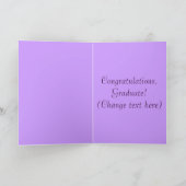 1920年代のフラッパー挨拶 カード (内部)