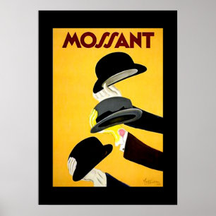 1920年代のフランスのポスター「Mossant」 レオネット・カッピエッロ ポスター