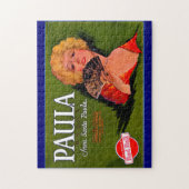 1920年代のフルーツクラートラベルサンタポーラのポーラ ジグソーパズル (縦)