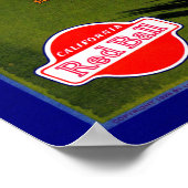 1920年代のフルーツクラートラベルサンタポーラのポーラ ポスター (角)