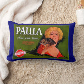 1920年代のフルーツクラートラベルサンタポーラのポーラ ランバークッション (ブランケット)