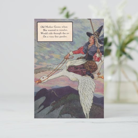 1920年代のマザーグースが巨大なガチョウに乗る (スタンド正面)