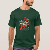 1920年代のミストルテトーの下のフラッパー Tシャツ (正面)