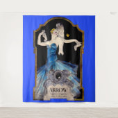 1920年代のレインデッカーアローシャツと1号 タペストリー (正面)