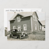 1920年代のヴィンテージカーのポストカード ポストカード (正面/裏面)
