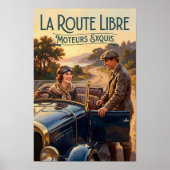 1920年代のヴィンテージファッション広告 ポスター (正面)
