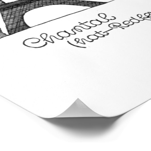 1920年代のヴィンテージフランスのスタイルエッフェルタワーのポスター ポスター (角)