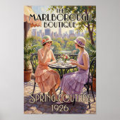 1920年代のヴィンテージ ファッション広告 ポスター (正面)