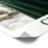 1920年代のヴィンテージ ファッション広告 ポスター (角)
