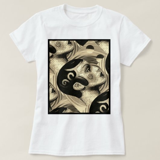 1920年代のヴォーグ Tシャツ (デザイン正面)