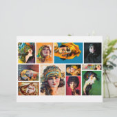 1920年代の女性の肖像 繊細なカット (スタンド正面)