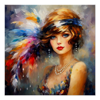 1920年代の女性 ポスター