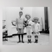 1920年代の少年3人 ポスター (正面)