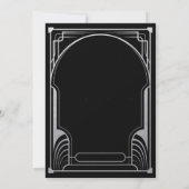 1920年代の殺人ミステリー招待状 招待状 (裏面)