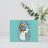 1920年代の淑女 ポストカード (スタンド正面)