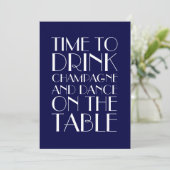 1920年代の結婚式招待状 招待状 (スタンド正面)