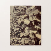 1920年代の群集シーン ジグソーパズル (縦)