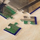 1920年代の若い女性アコーディオンRPPC ジグソーパズル (側面)