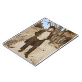 1920年代の言語写真の上品な若者 ノートブック (左側)