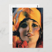 1920年代の豪華なはがき ポストカード (正面/裏面)