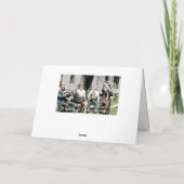 1920年代の4ピースバンド音楽楽器 カード (裏面)