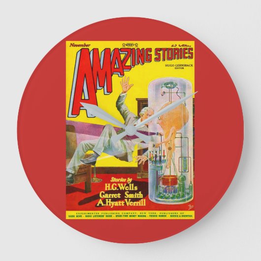 1920年代のAmazingdeed ラージ壁時計 (正面)