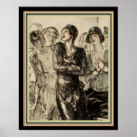 1920年代のDeco Magazineイラストレーション16 x 20 ポスター<br><div class="desc">アールデコ誌イラストレーションby Henry Patrick Raleigh-1920s</div>