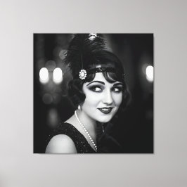 1920年代のNatasha Usによる好奇心 キャンバスプリント