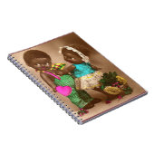 1920年代のRPPC愛で愛の黒い人形 ノートブック (右側)