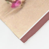 1920年代のRPPC愛で愛の黒い人形 フリースブランケット (角)