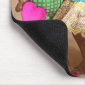 1920年代のRPPC愛で愛の黒い人形 マウスパッド (コーナー)