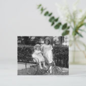 1920年代のTike on Trike ポストカード (スタンド正面)