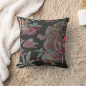 1920年代アジアンデコ クッション (ブランケット)