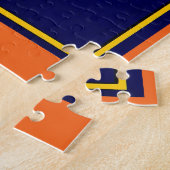 1920年代オービットオレンジの果輪箱ラベル ジグソーパズル (側面)