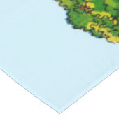 1920年代ガーデンプリント テーブルクロス (アングル)