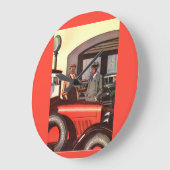 1920年代ケリー·スプリングフィールドズ·タイヤと-もう一つ ラージ壁時計 (傾斜)