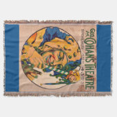 1920年代コハンの劇場の劇場用カバー スローブランケット (正面)