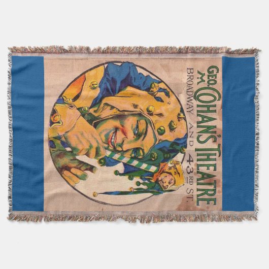 1920年代コハンの劇場の劇場用カバー スローブランケット (正面)