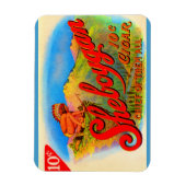 1920年代シボイガン葉巻ラベル マグネット (縦)