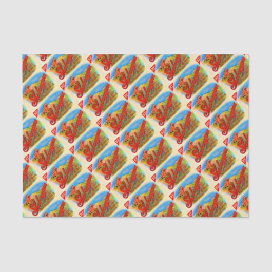 1920年代シボイガン葉巻ラベル 薄葉紙 (正面)