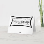 1920年代セーラーガール盆航海 カード (裏面)