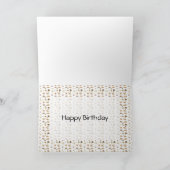 1920年代セーラーガール誕生日 カード (内部)