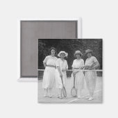 1920年代テニスファッション マグネット (正面/裏面)