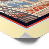 1920年代デコ航海のプリントby Cheri Heroard ポスター (角)