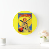 1920年代ドリームワールド誌の表紙 ラージ壁時計 (ホーム)