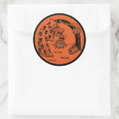 1920年代ハロウィーン観測スペクタークラシックラウンドSt ラウンドシール (バッグ)