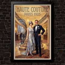 1920年代ビンテージ ファッション広告